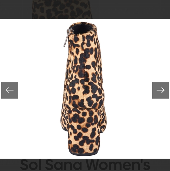 Sz 9 Leopard Print Boot - Picture 2 of 9
